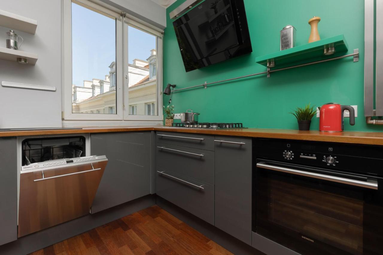 Comfy Warsaw City Centre Apartment By Noclegi Renters ภายนอก รูปภาพ